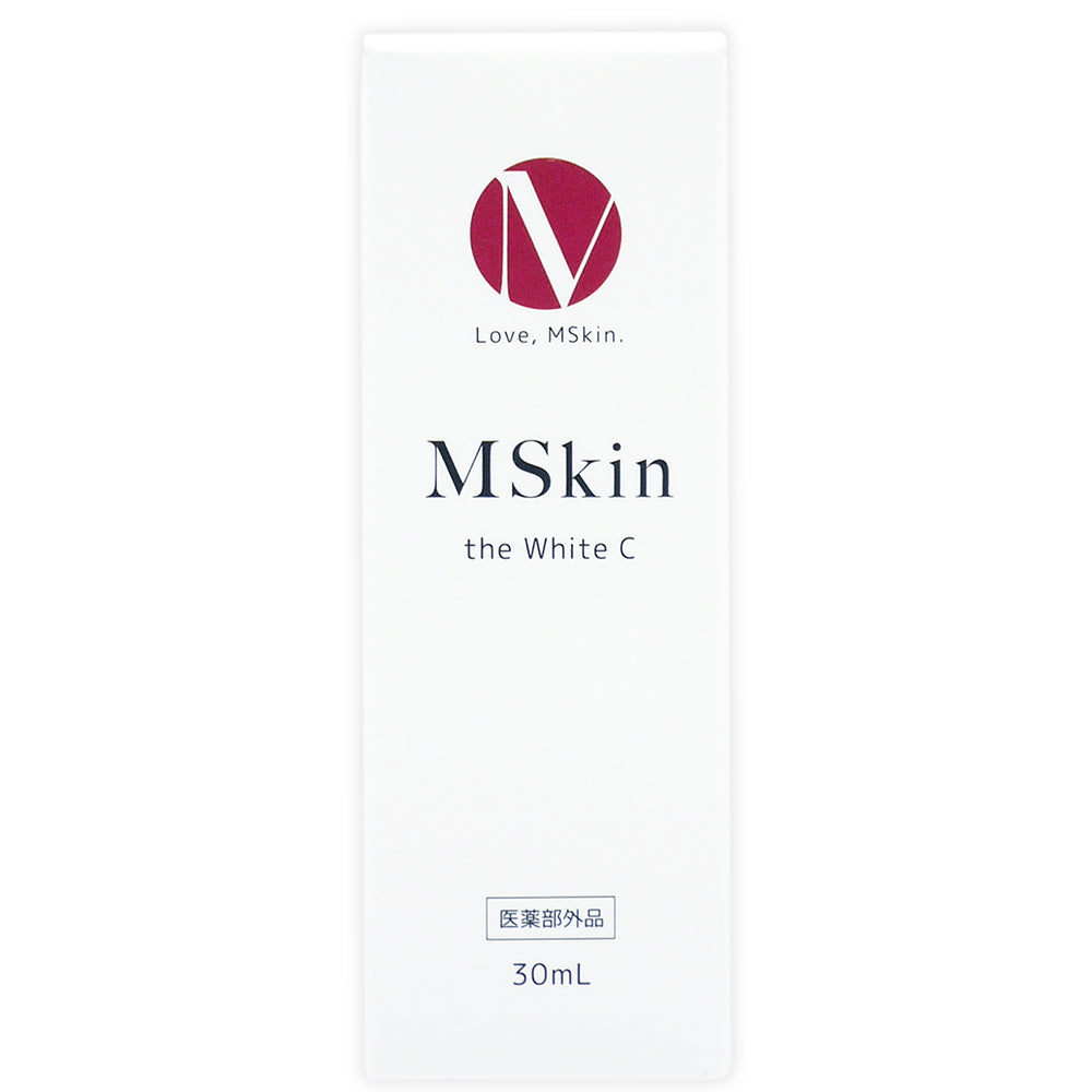 MSkin the White C Whitening Serum 美白精华液 (30ml) - GBS - Japan Premium Malaysia