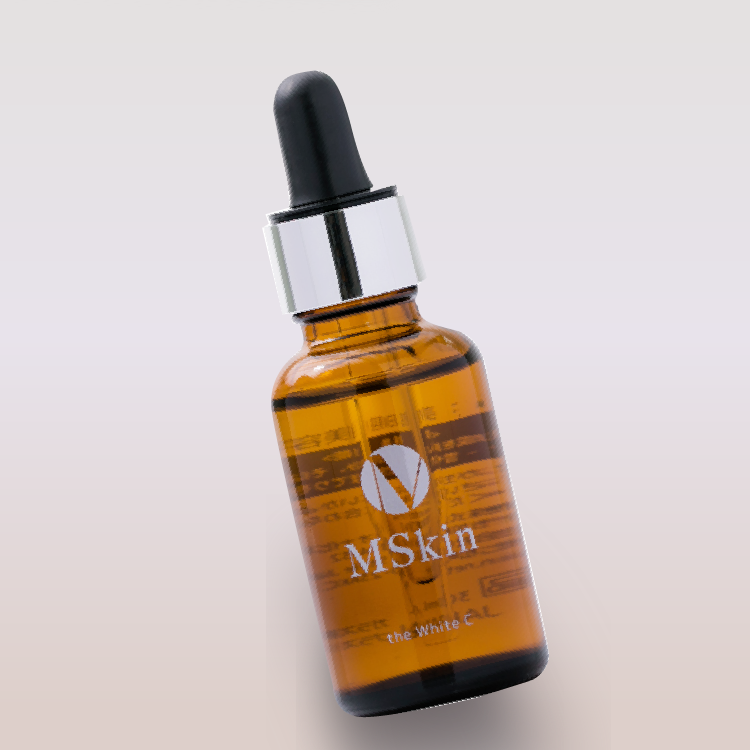 MSkin the White C Whitening Serum Lightens Dark Spots & Pigmentation (30ml) - GBS