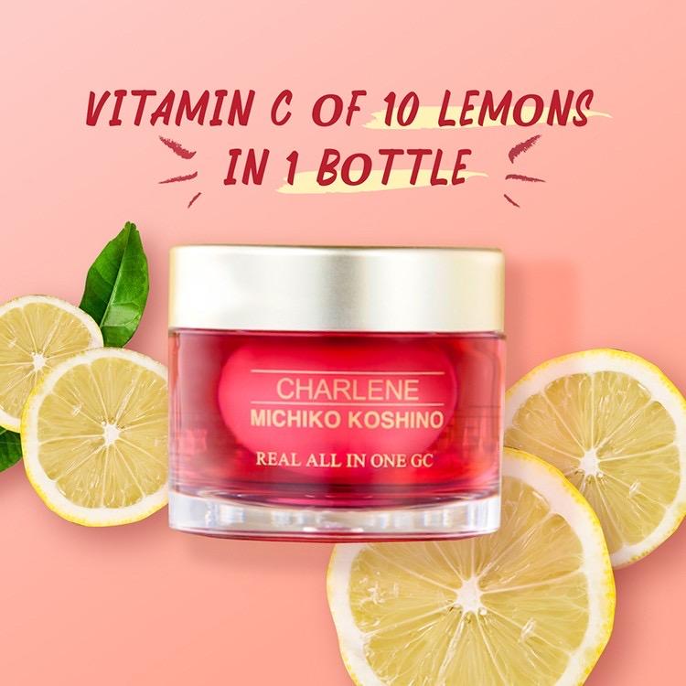 vitamin c of 10 lemons in 1 bottle