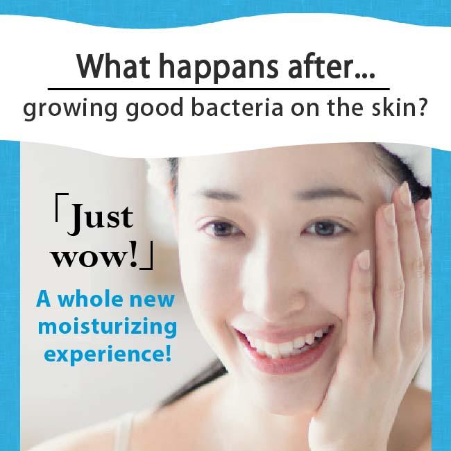 grow bacteria on skin using probiotics